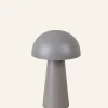 Led bordlampa taupe - 21,5 cm ø13,7