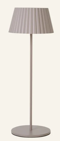 Led bordlampa taupe - 37,5 cm ø13,5