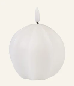 Led-ljus vit - 9,5x9,5x12,5 cm