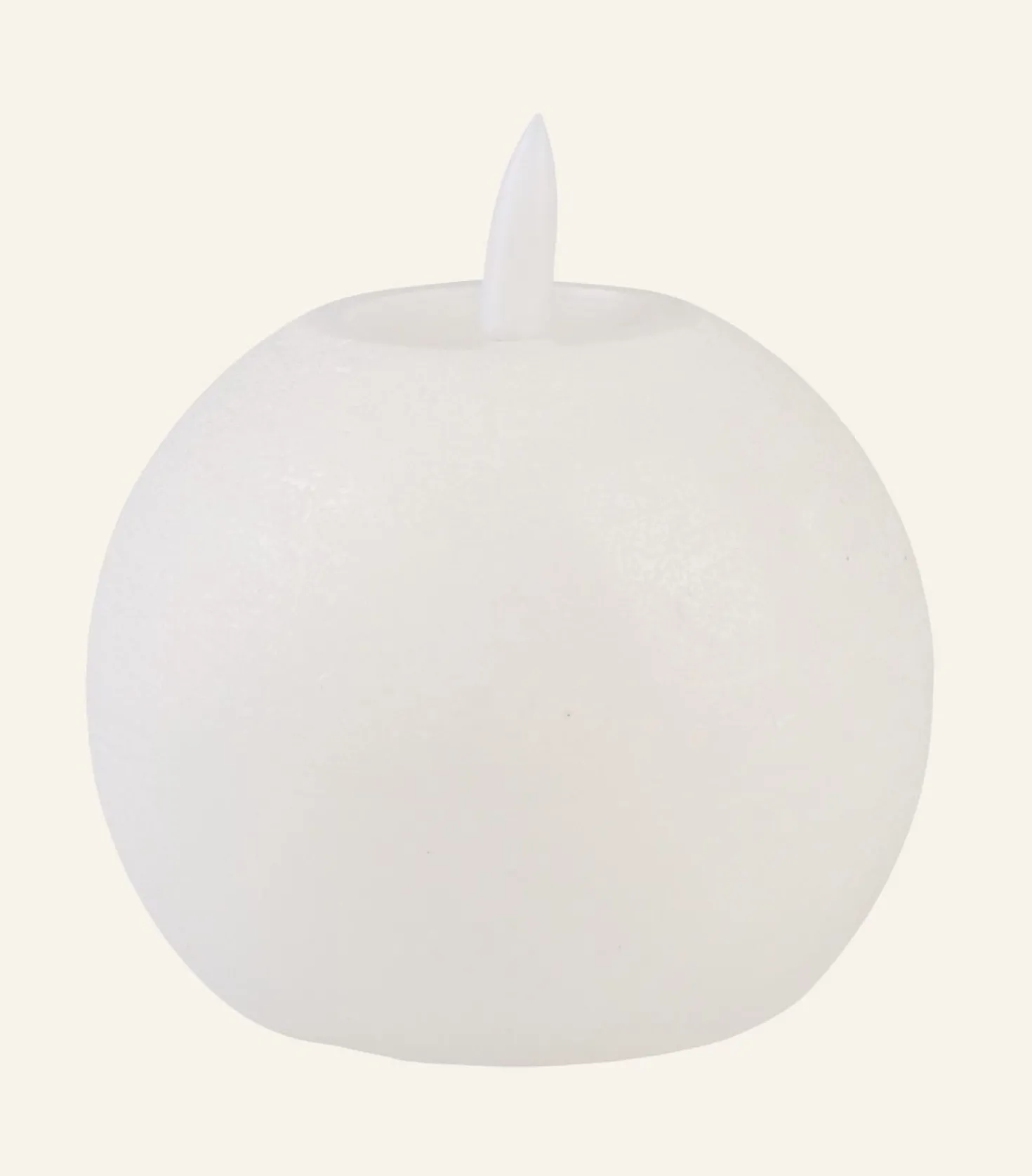 Led-ljus vit - 10x10x8,5 cm