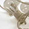 Led-ljusslinga beige - 570 cm