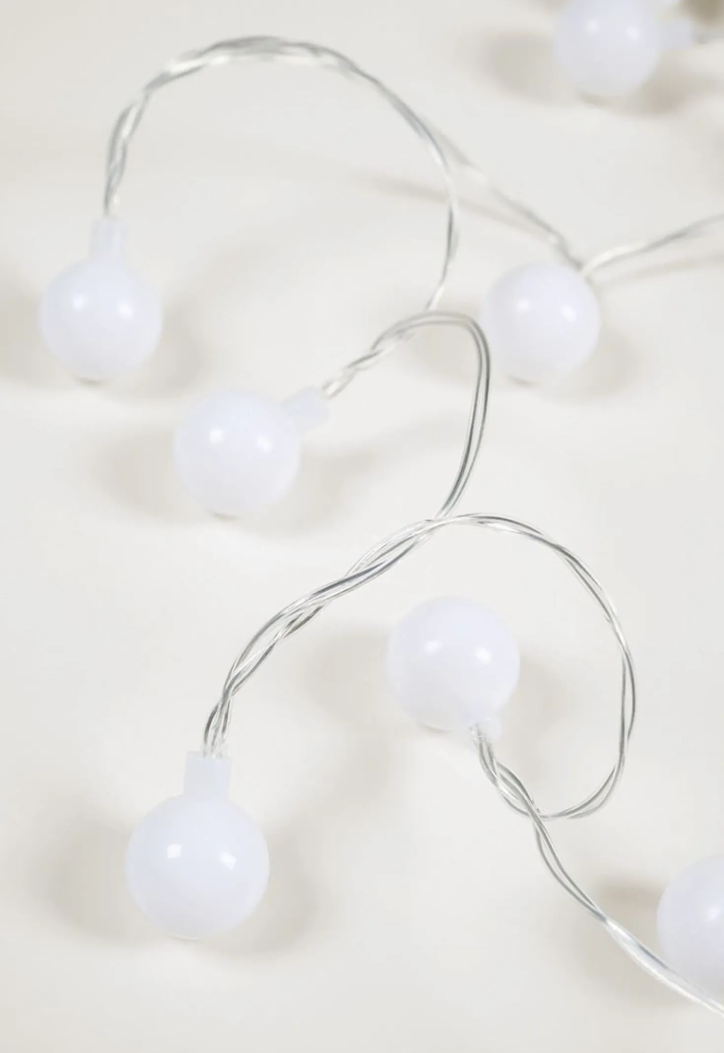 Led-ljusslinga vit - 785 cm