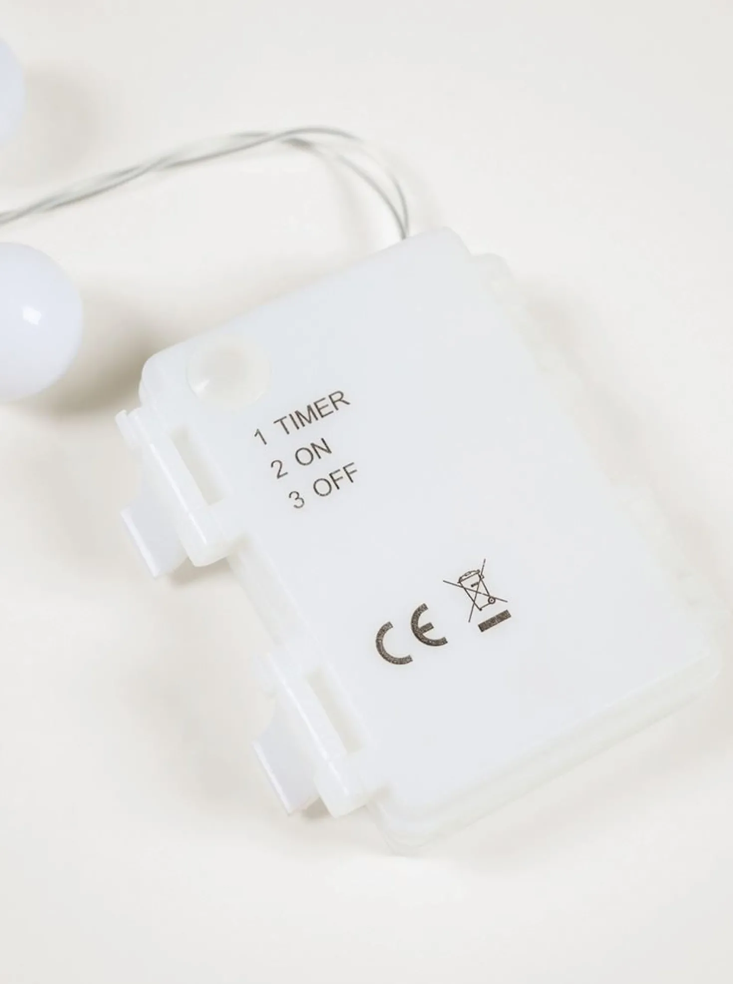 Led-ljusslinga vit - 785 cm