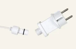 Led-ljusslinga vit - 570 cm