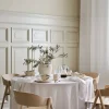 Linneduk beige - 140x250 cm