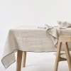 Linneduk natur - 140x350 cm