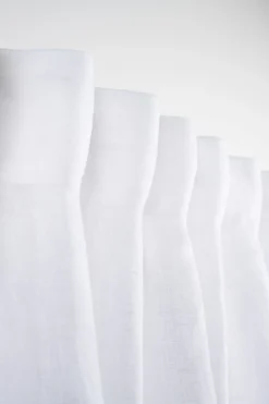 Linnegardin vit - 140x250 cm