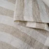 Linneservett  beige - 45x45 cm