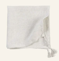 Linneservett natur - 47x47 cm