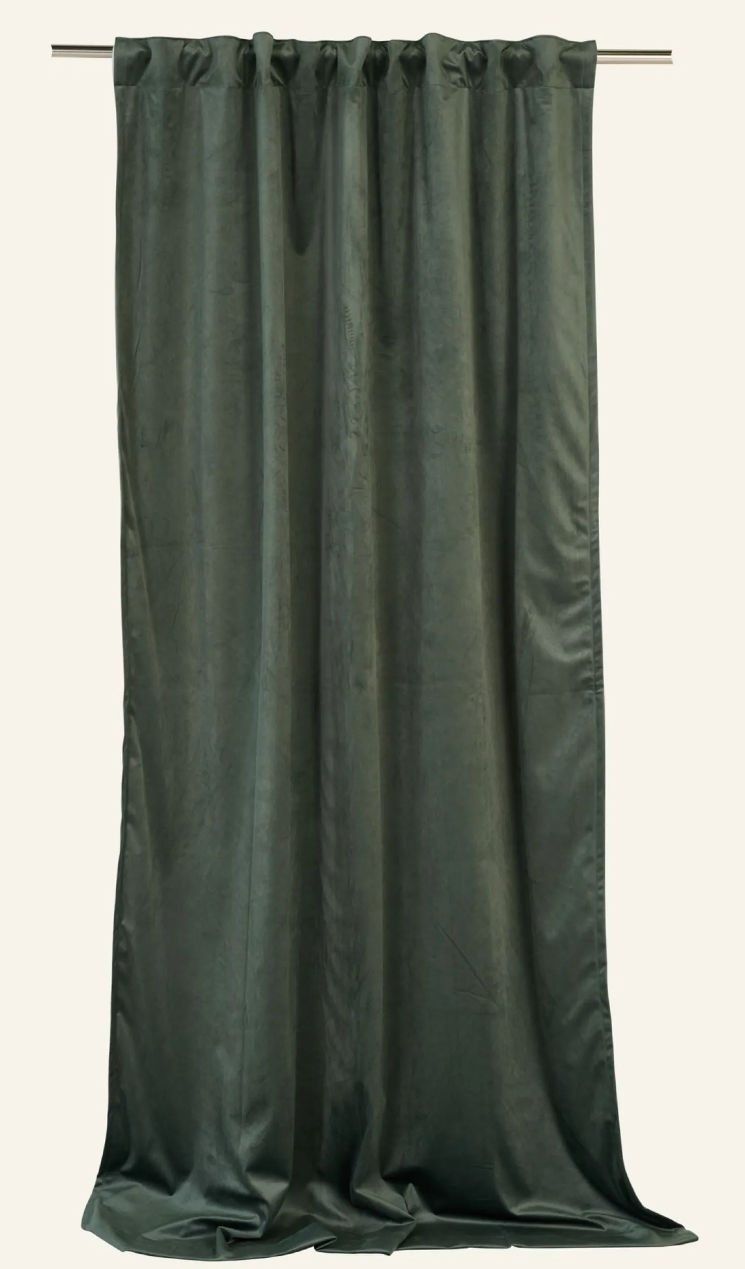 Ljusdämpande gardin grön - 140x240cm 7cm