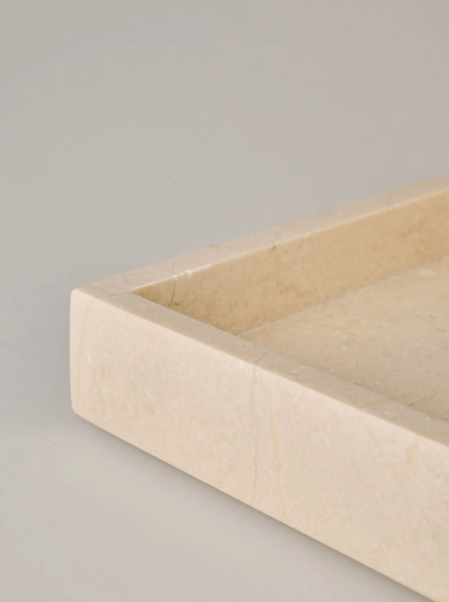 Ljusfat beige - 23x23x3 cm