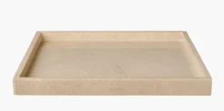Ljusfat beige - 23x23x3 cm