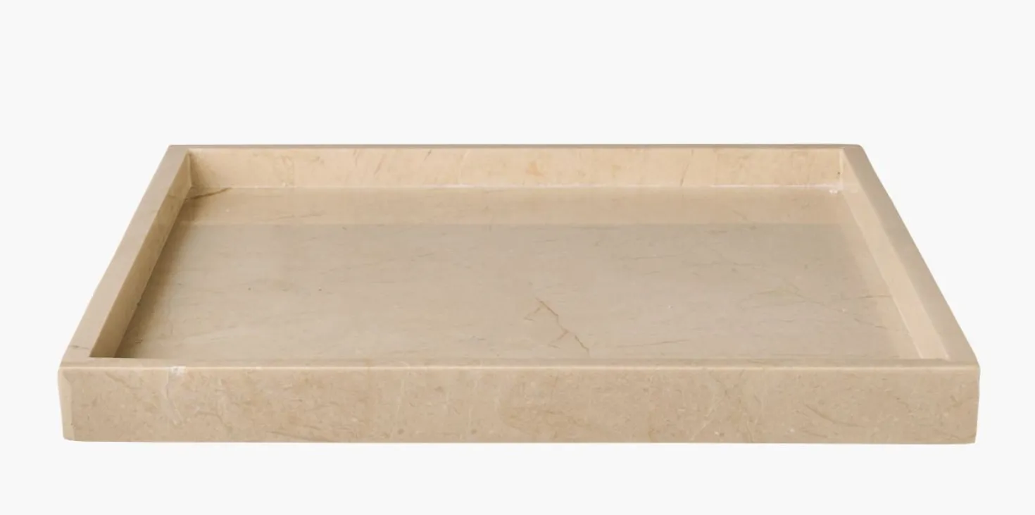 Ljusfat beige - 23x23x3 cm