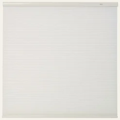 Ljusfiltrerande dubbel plisségardin vit - 90x160 cm