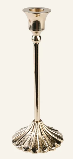 Ljusstake guld - 8,5x8,5x22,5 cm