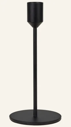 Ljusstake svart - 7,8x7,8x21,8 cm