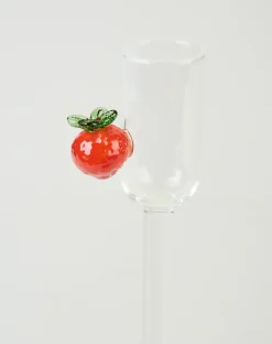 Ljusstake transparent - 7x7x12 cm