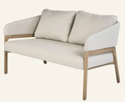 Loungesoffa beige - 79x133,5x73 cm