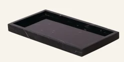 Marmor bred svart - 27x15,2 cm