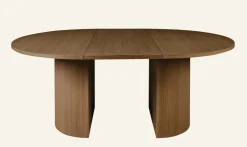 Matbord brun - ø127 cm