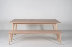 Matbord natur - 100x200x75 cm