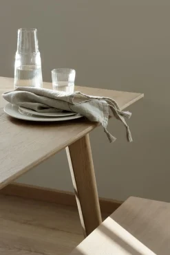 Matbord natur - 100x200x75 cm