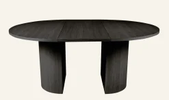 Matbord svart - ø127 cm