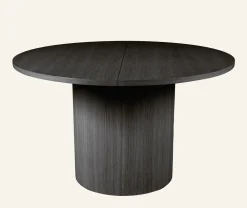 Matbord svart - ø127 cm