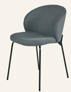 Matstol dimblå - 57x49.5x80 cm