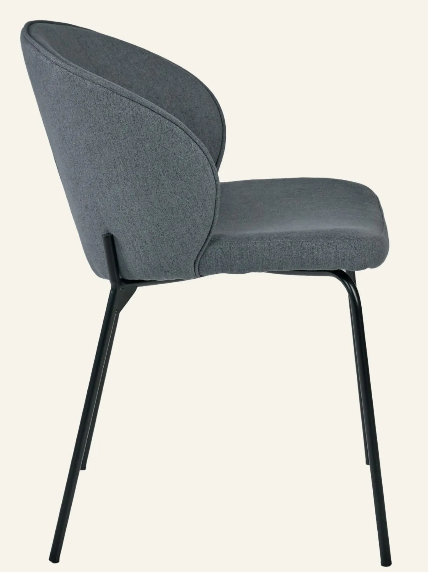 Matstol dimblå - 57x49.5x80 cm
