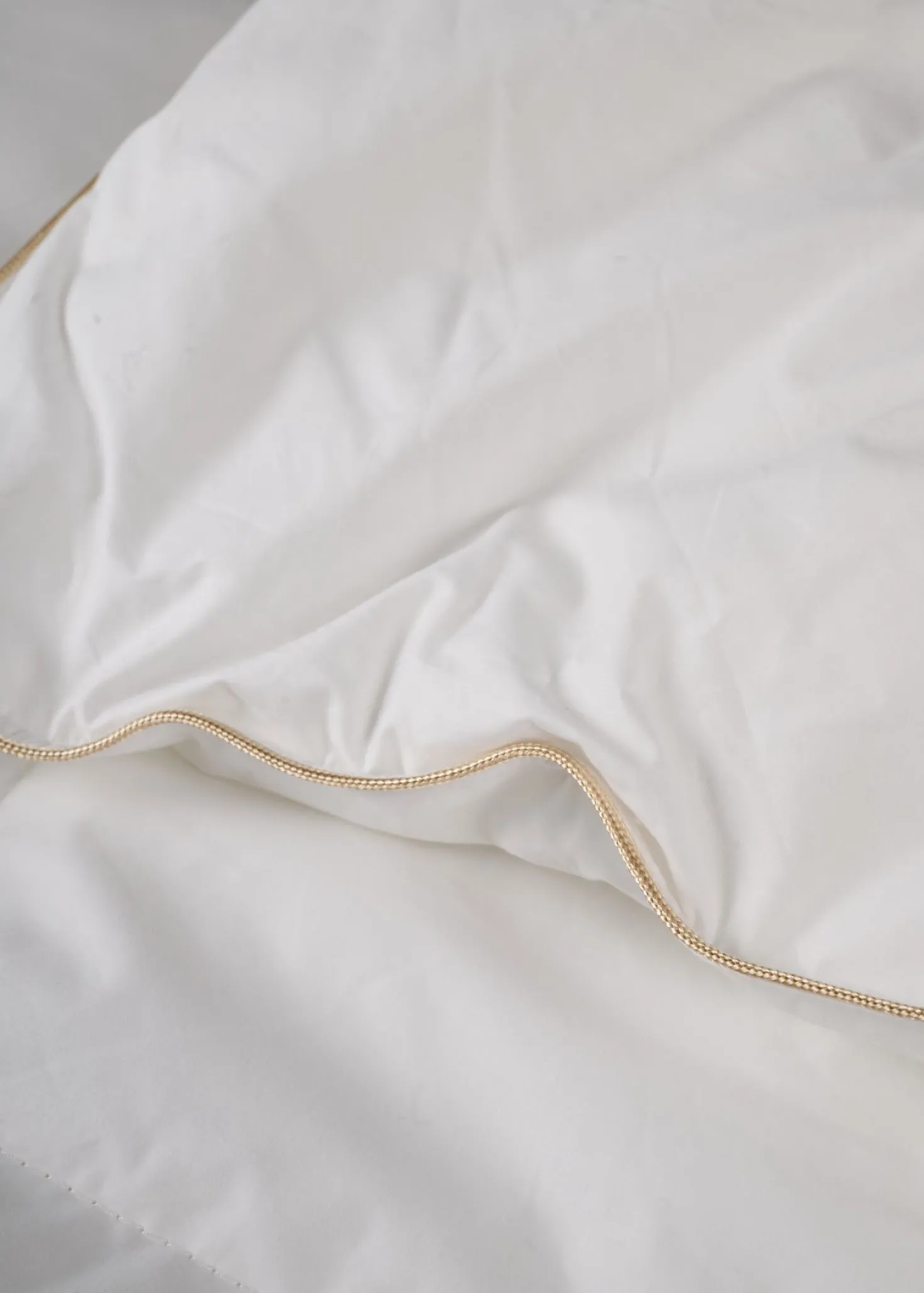 Medelvarmt fibertäcke vit - 150x210 cm