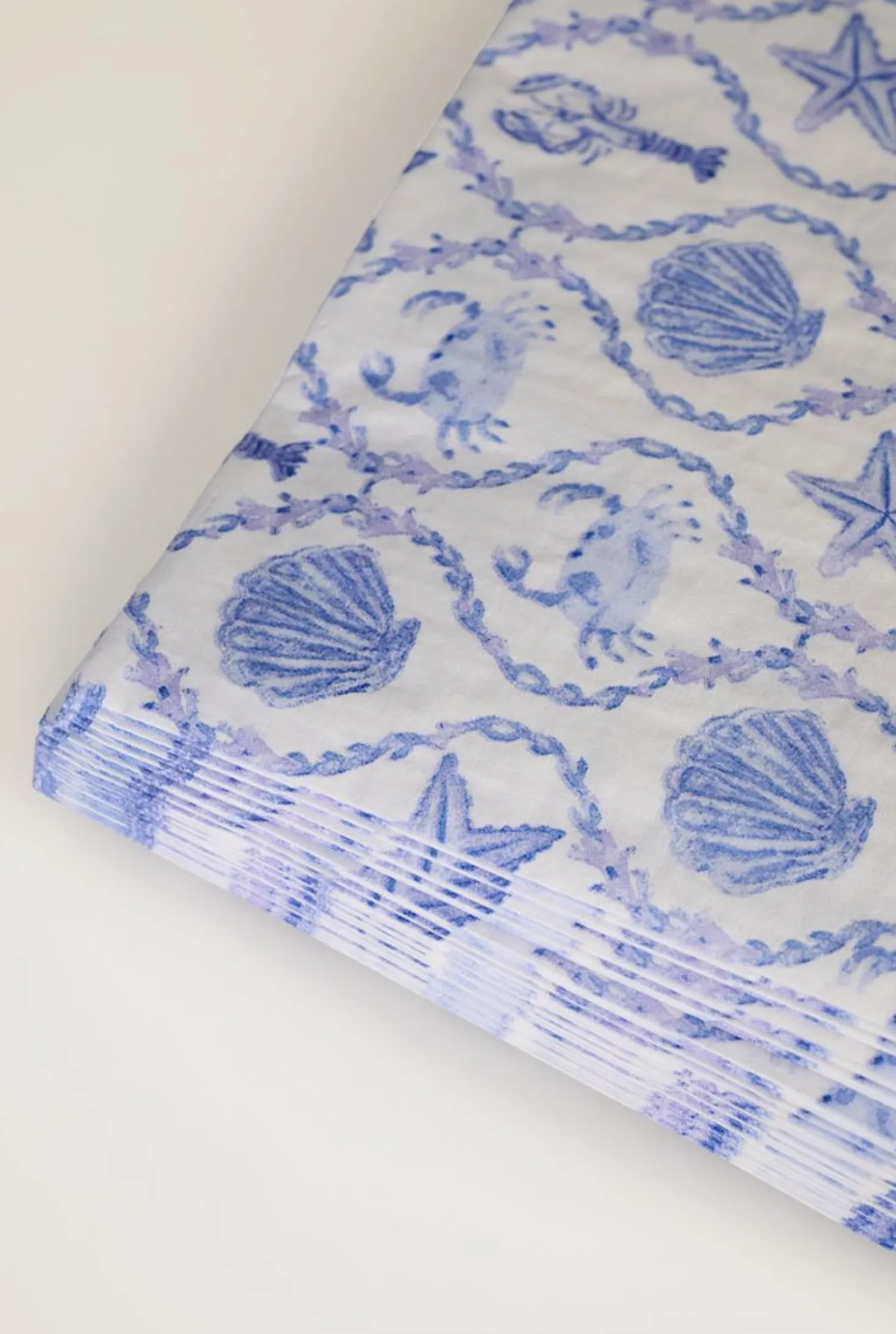 Middagsservetter blå - 40x40 cm