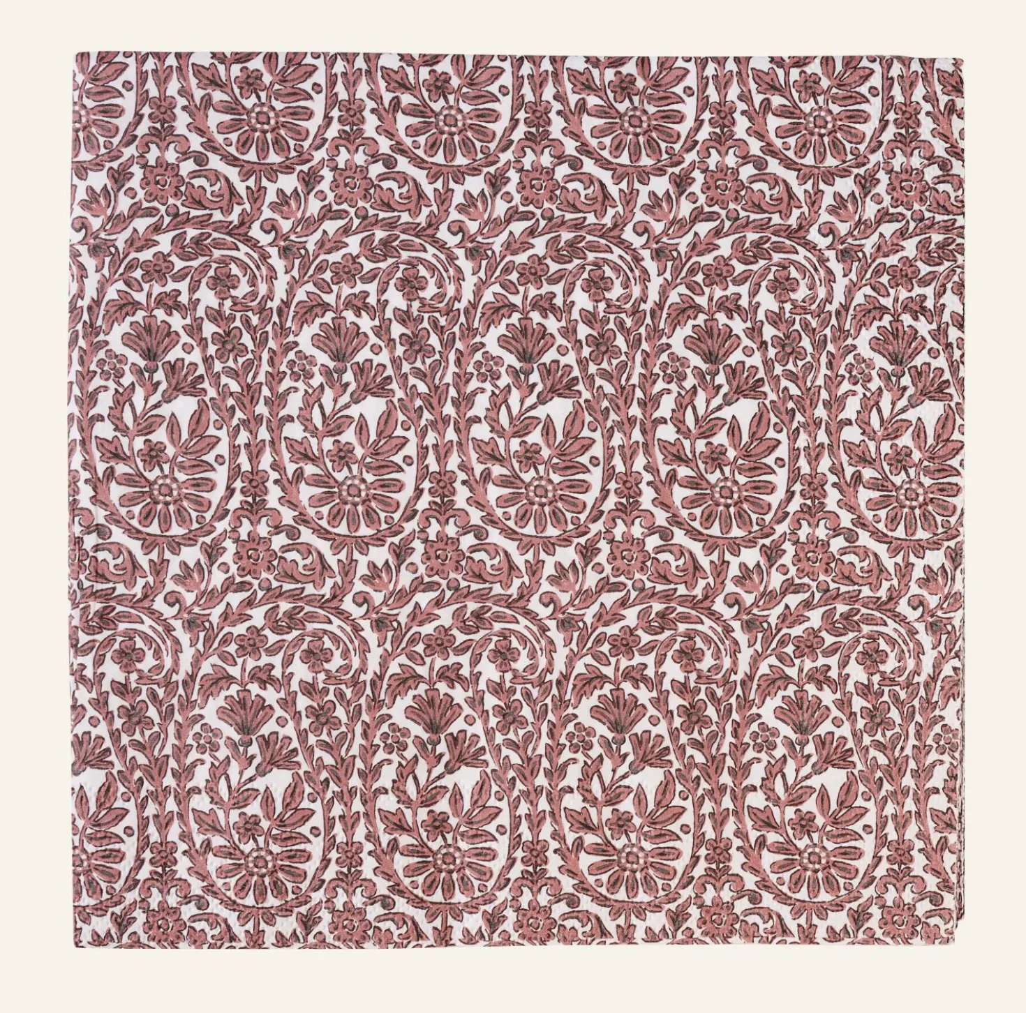 Middagsservetter burgundy - 40x40 cm