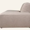 Modul öppen ände höger beige - 134x93x73 cm