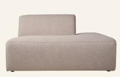 Modul öppen ände höger beige - 134x93x73 cm