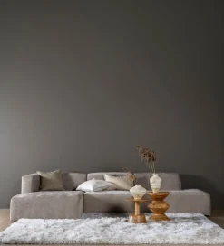 Modul öppen ände höger grå - 134x93x73 cm