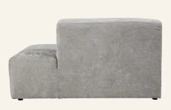 Modul öppen ände höger grå - 134x93x73 cm