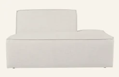 Modul öppen ände höger natur - 134x93x73 cm