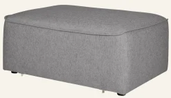 Modul puff grå - 93x64x44 cm