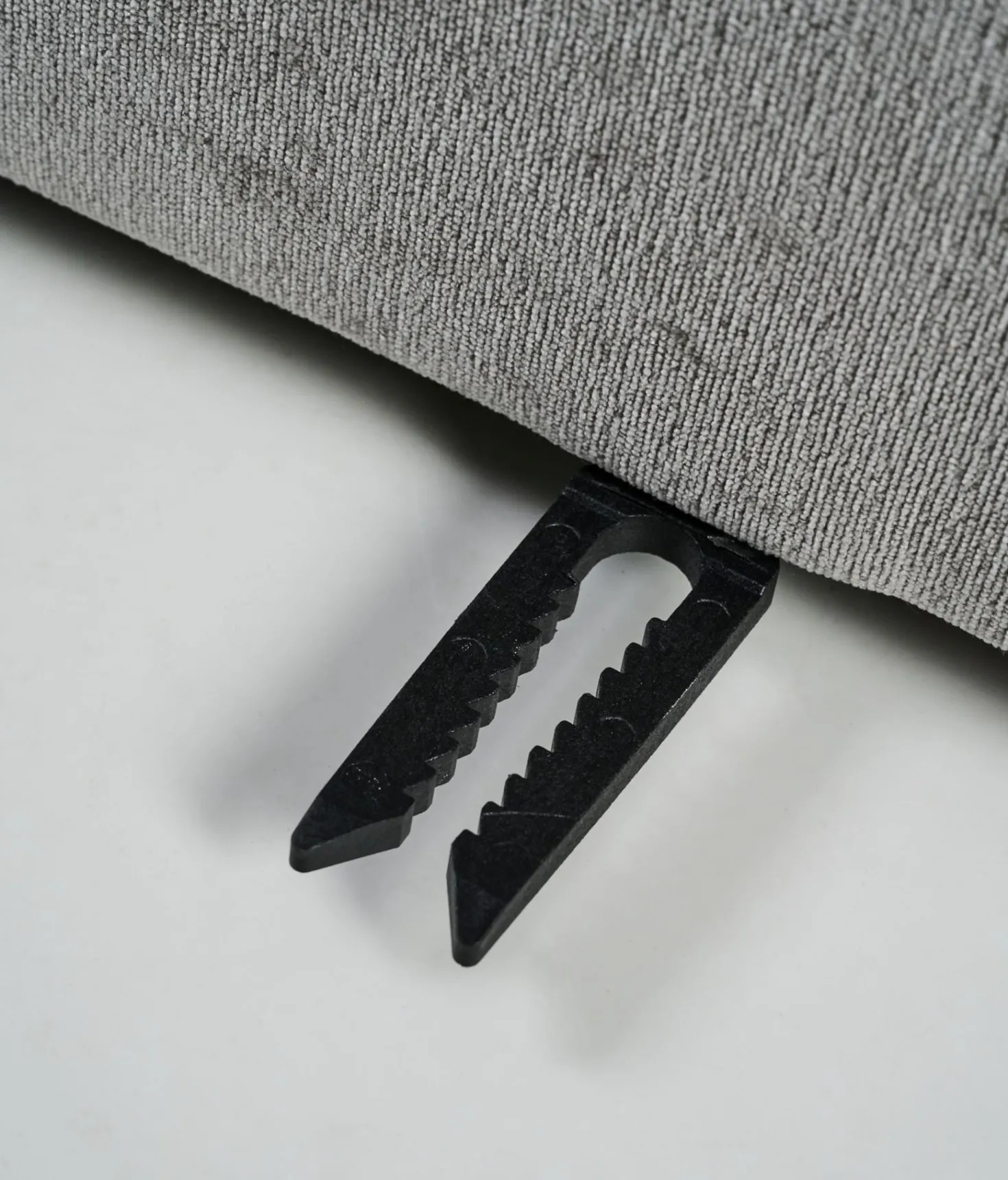 Modul schäslong höger grå - 114x154x73 cm