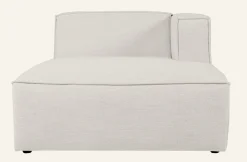 Modul schäslong höger natur - 154x114x73 cm