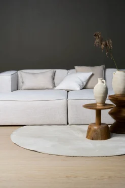 Modul schäslong vänster natur - 154x114x73 cm