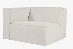 Modul 1,5-sits med vänster armstöd natur - 110x93x73 cm