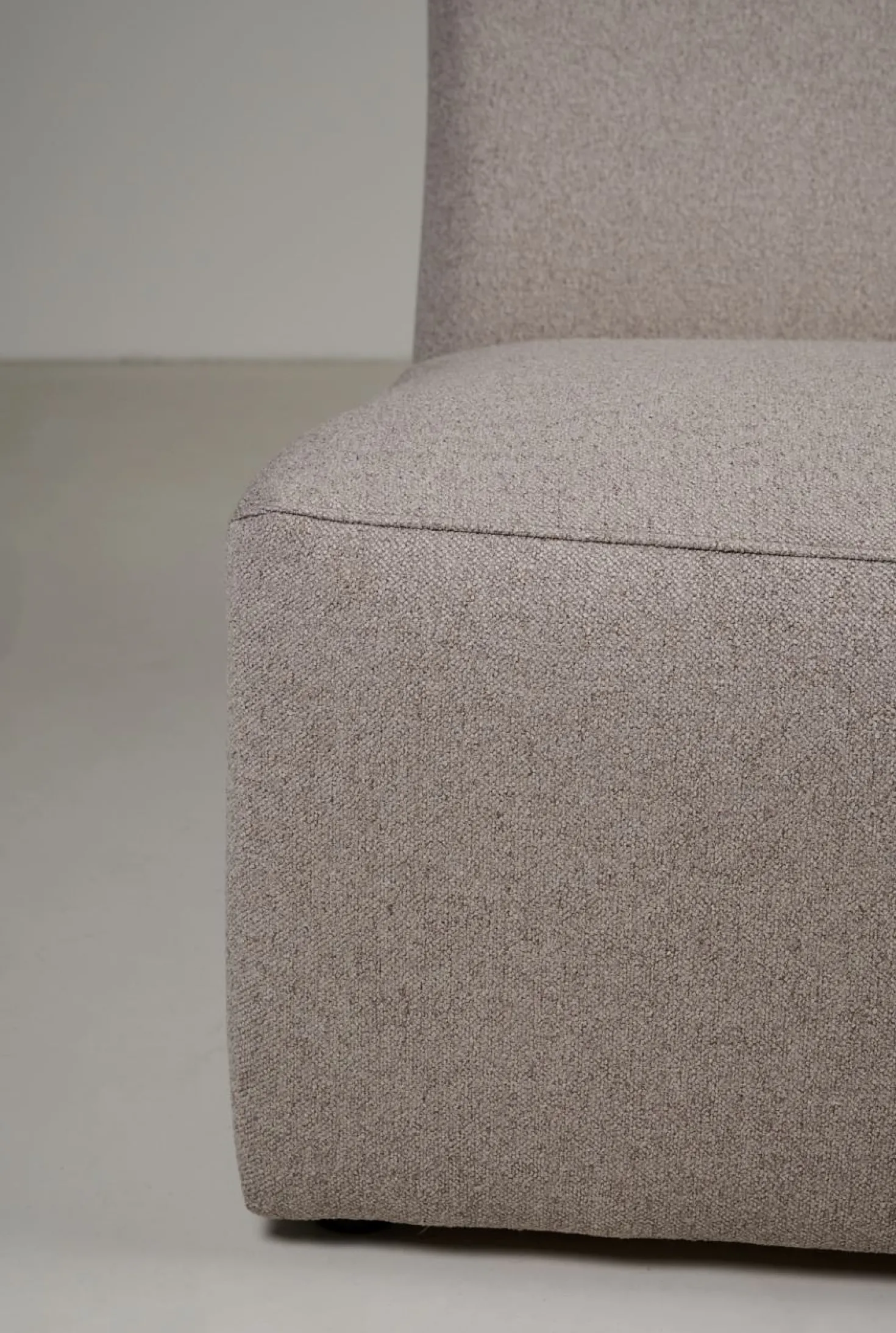 Modul 1,5-sits med vänster armstöd beige - 110x93x73 cm
