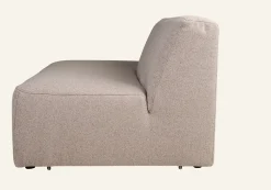 Modul 1,5-sits utan armstöd beige - 90x93x73 cm