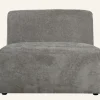 Modul 1,5-sits utan armstöd grå - 90x93x73 cm