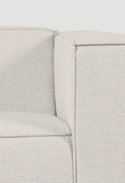 Modulsoffa 2 delar armstöd natur - 220x93x73 cm