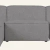 Modulsoffa 3 delar öppen ände höger grå - 338x153x73 cm