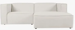 Modulsoffa 2 delar schäslong höger natur - 224x154x73 cm