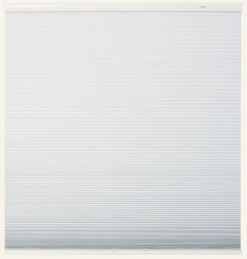 Mörkläggande dubbel plisségardin vit - 90x210 cm